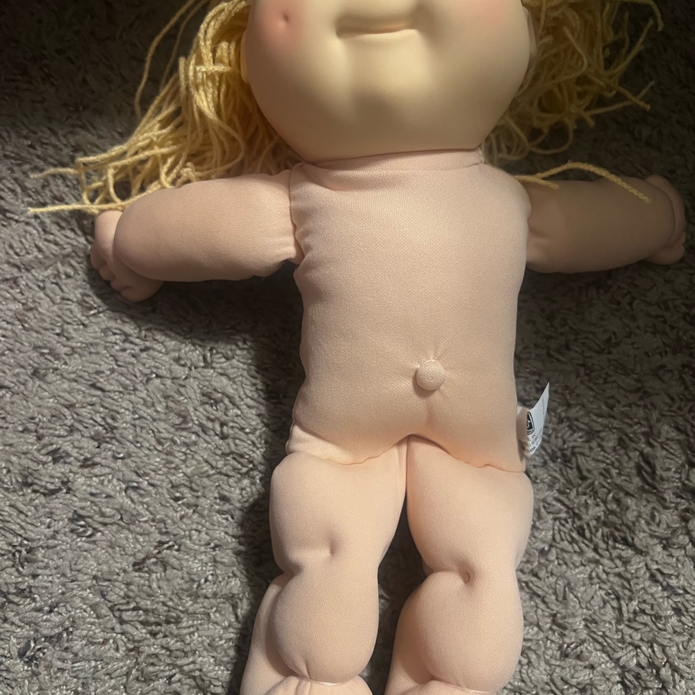 Cabbage Patch doll Hasbro Soft Doll with Blonde Hair